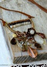 Wirework necklace by Cindy Wimmer